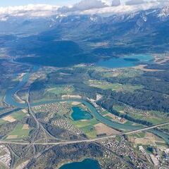 Verortung via Georeferenzierung der Kamera: Aufgenommen in der Nähe von Villach, Österreich in 2200 Meter